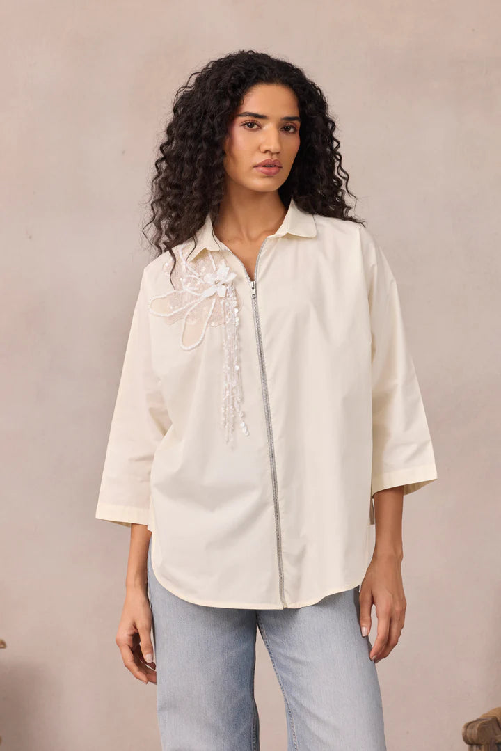 Zenia Applique Shirt