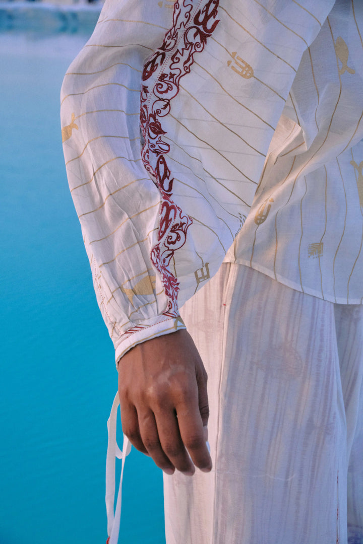 Shwe Stripe Dolman Shirt