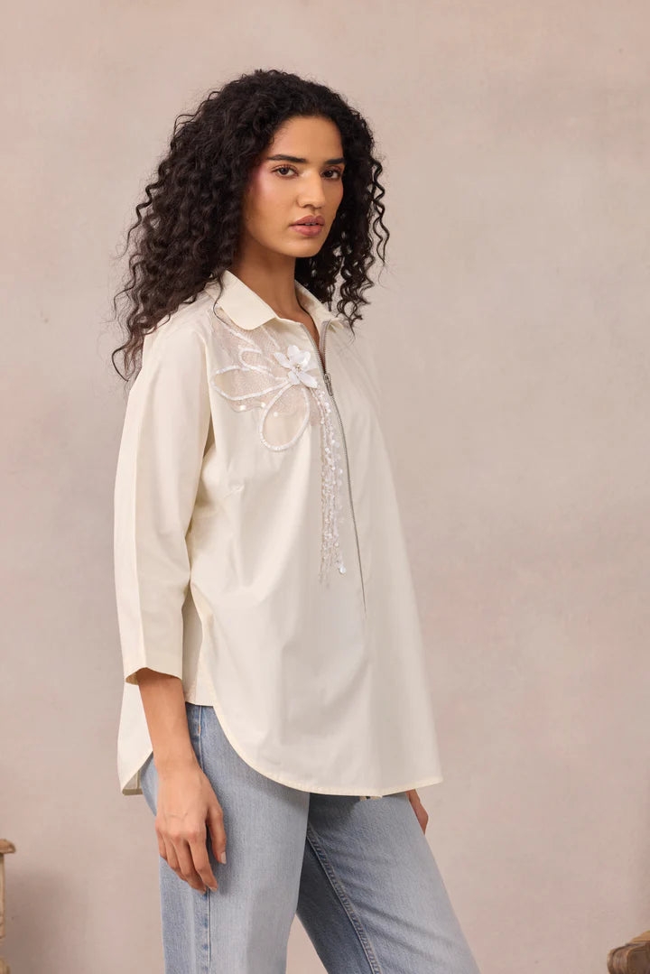 Zenia Applique Shirt