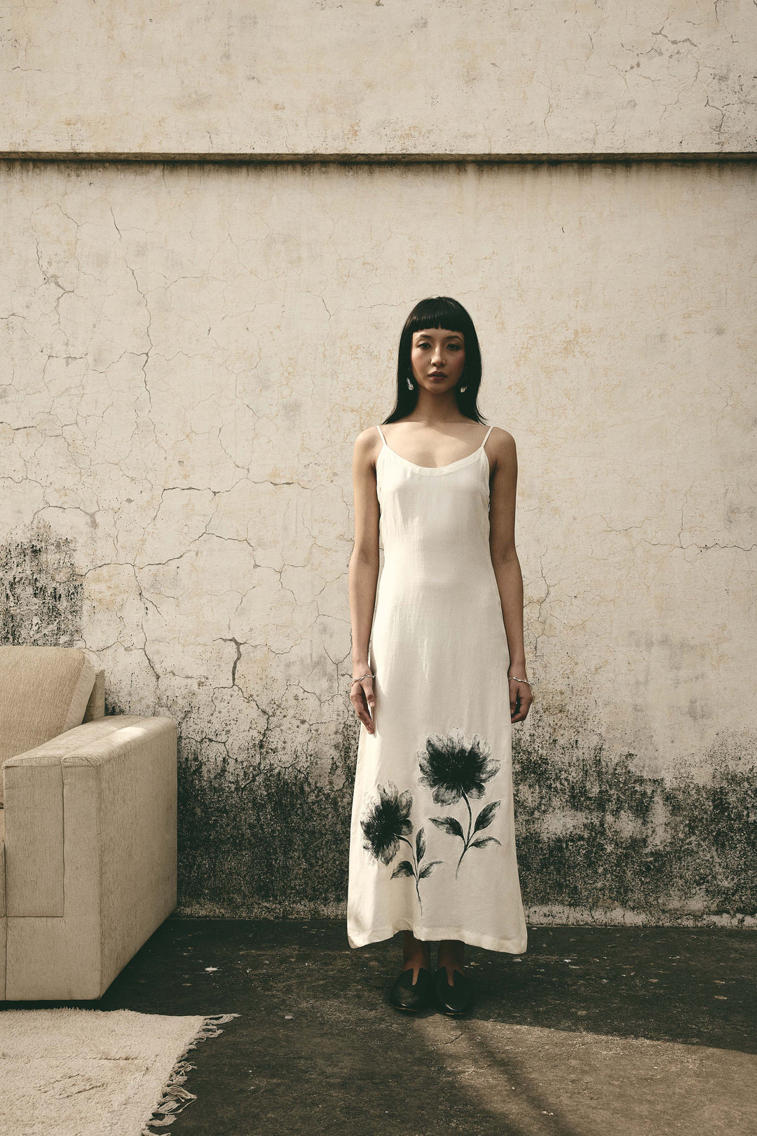 Floral slip dress