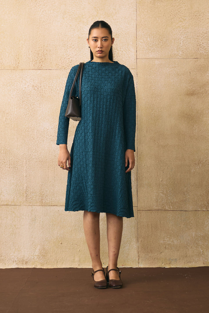 Blue Cors Dress