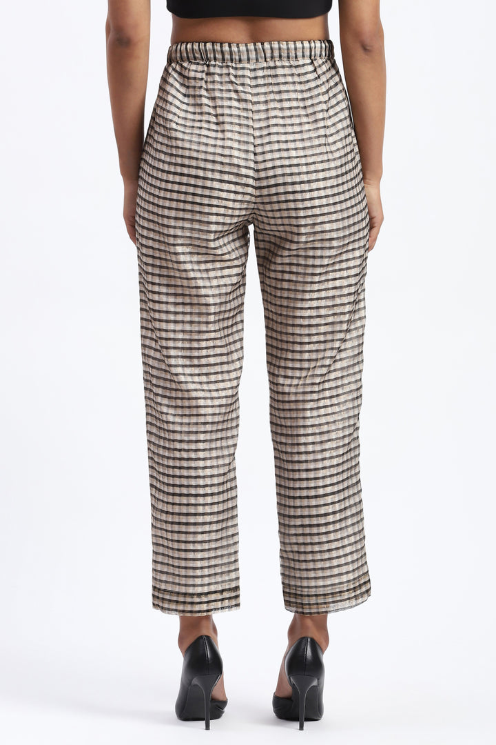 Neutral Maheshwar Trouser