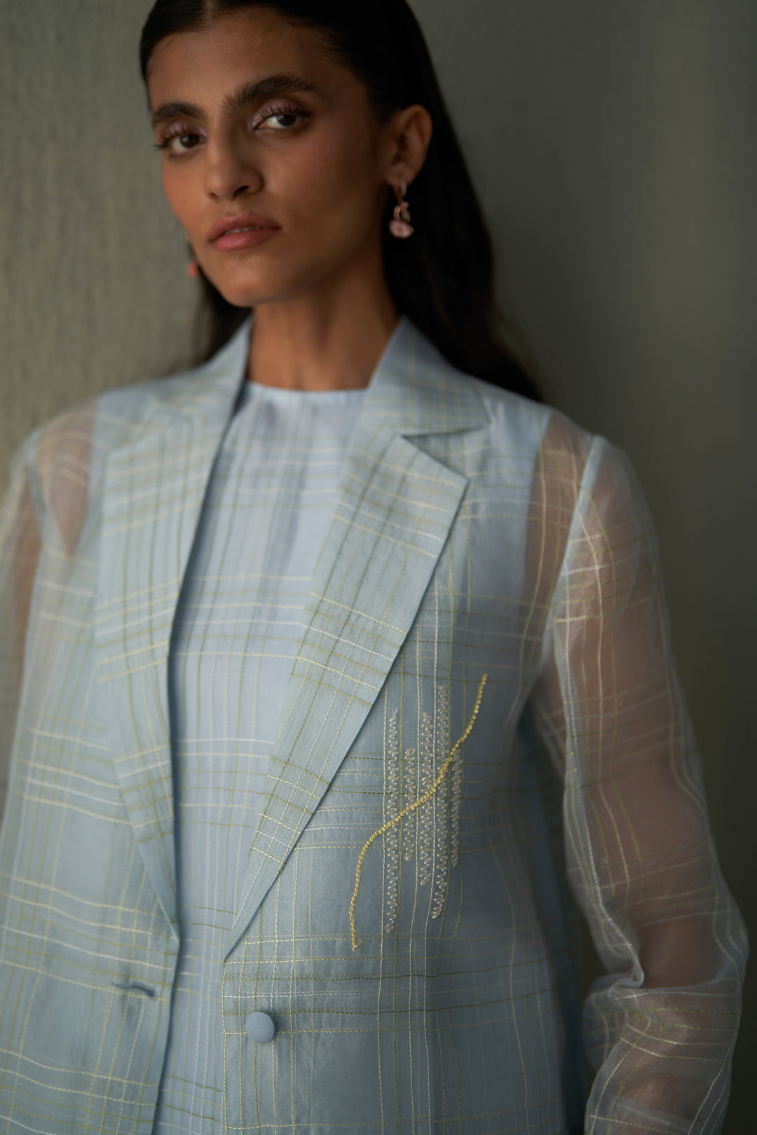 Sky Jacket And Dress Set