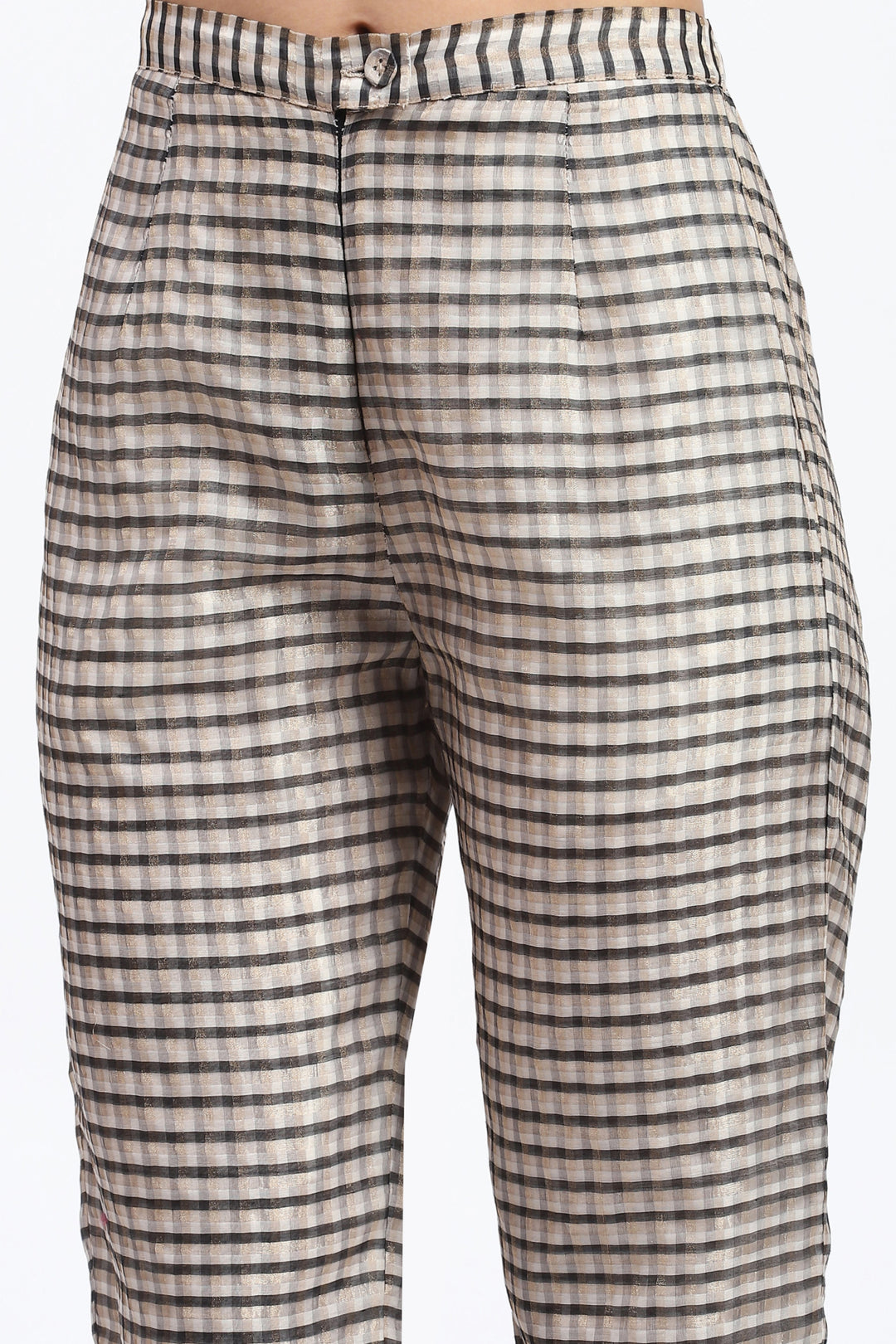 Neutral Maheshwar Trouser