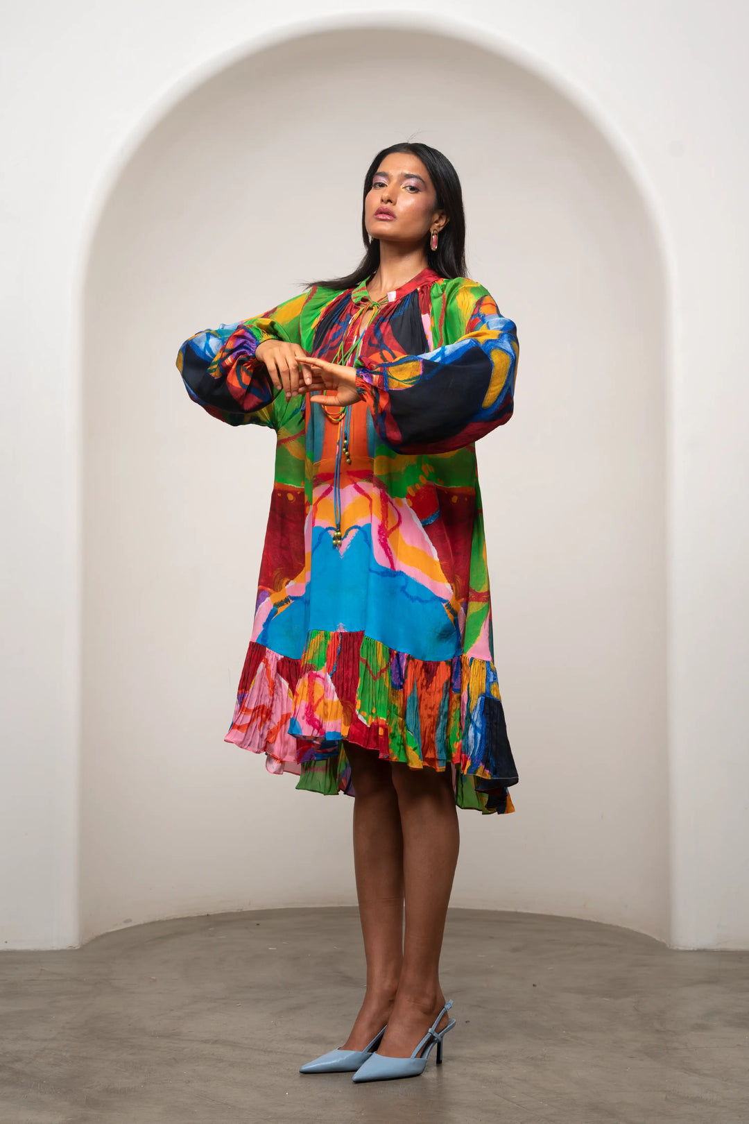Sorel Gathered Dress