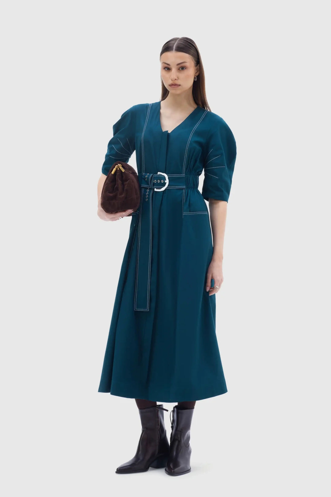 Roma Dress - Teal