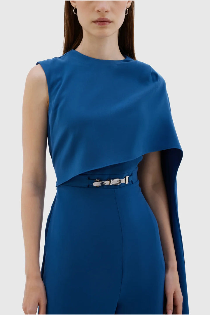 Amara Jumpsuit - Prussian Blue
