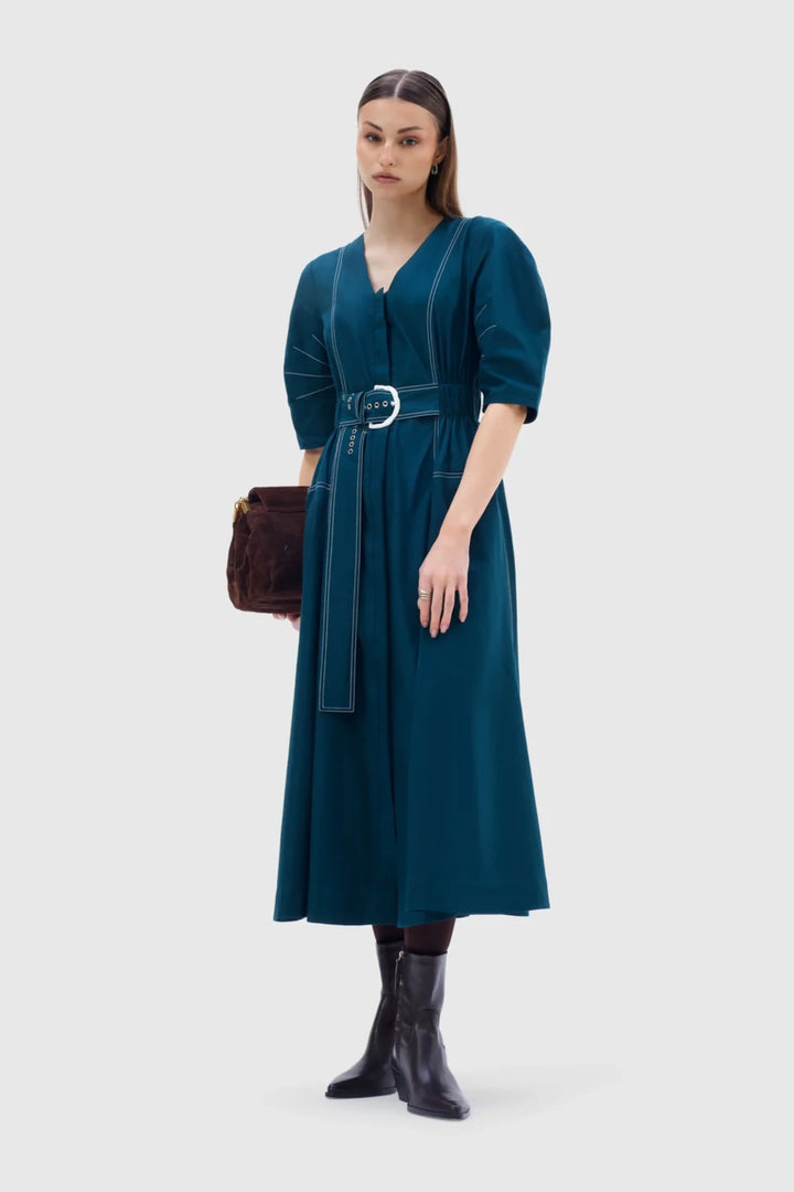 Roma Dress - Teal