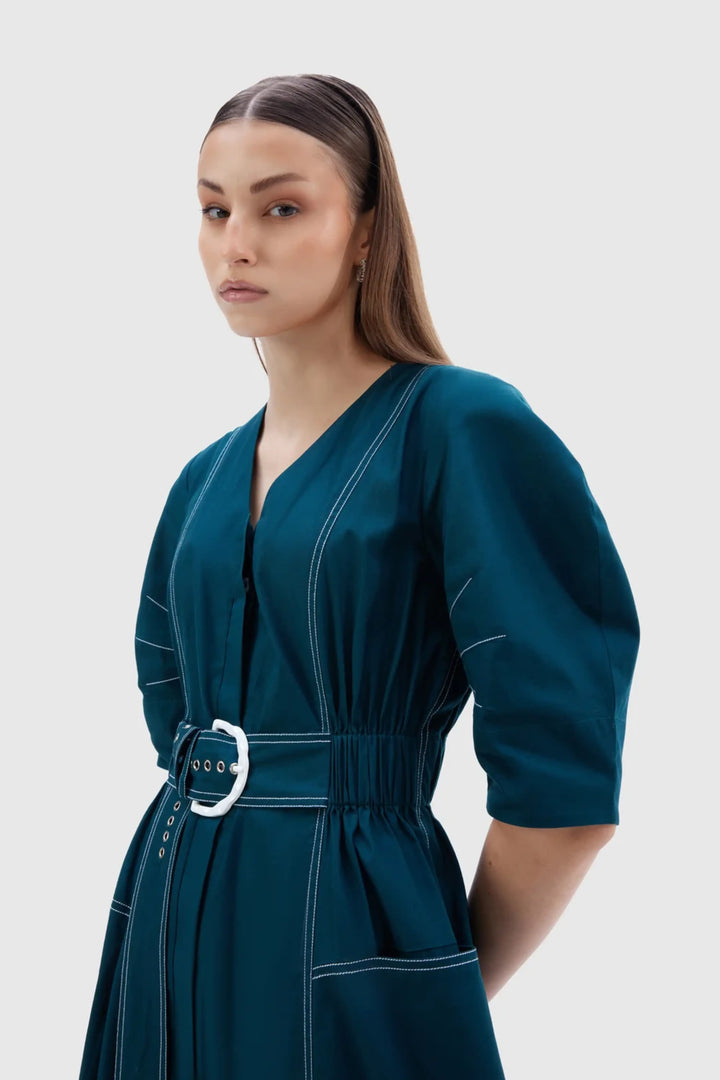 Roma Dress - Teal