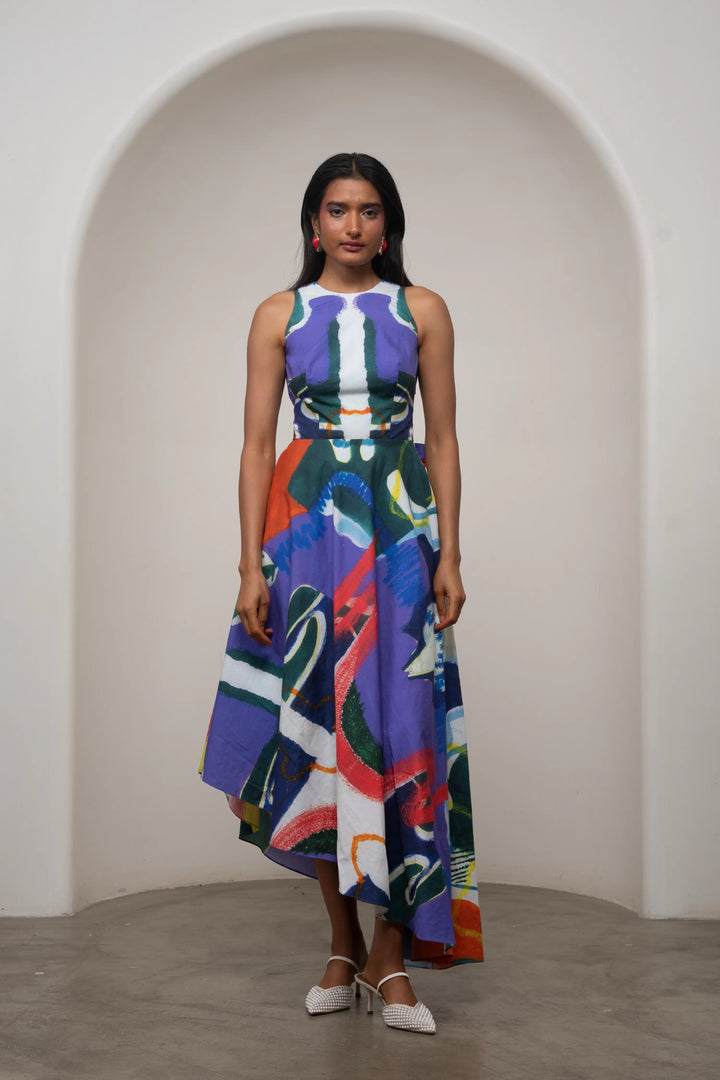 Varen Tie-Up Dress