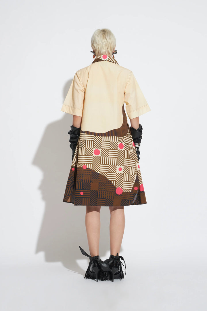 Yeji Dress - Brown