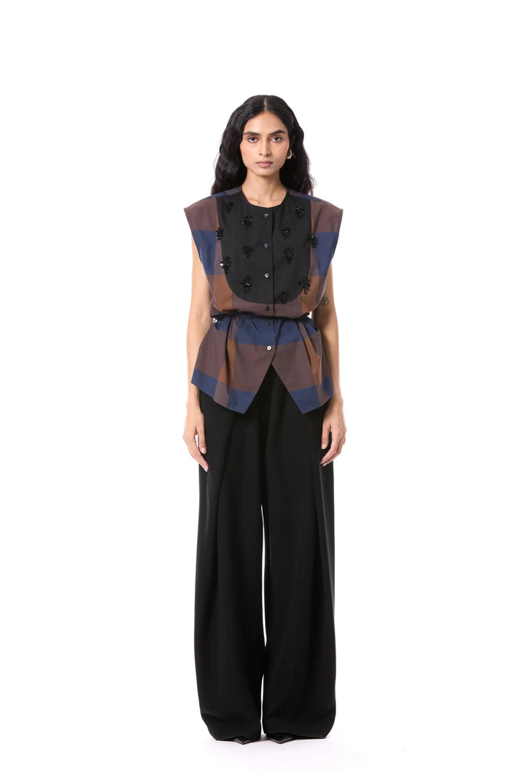 'Moon Rodeo' Embellished Top