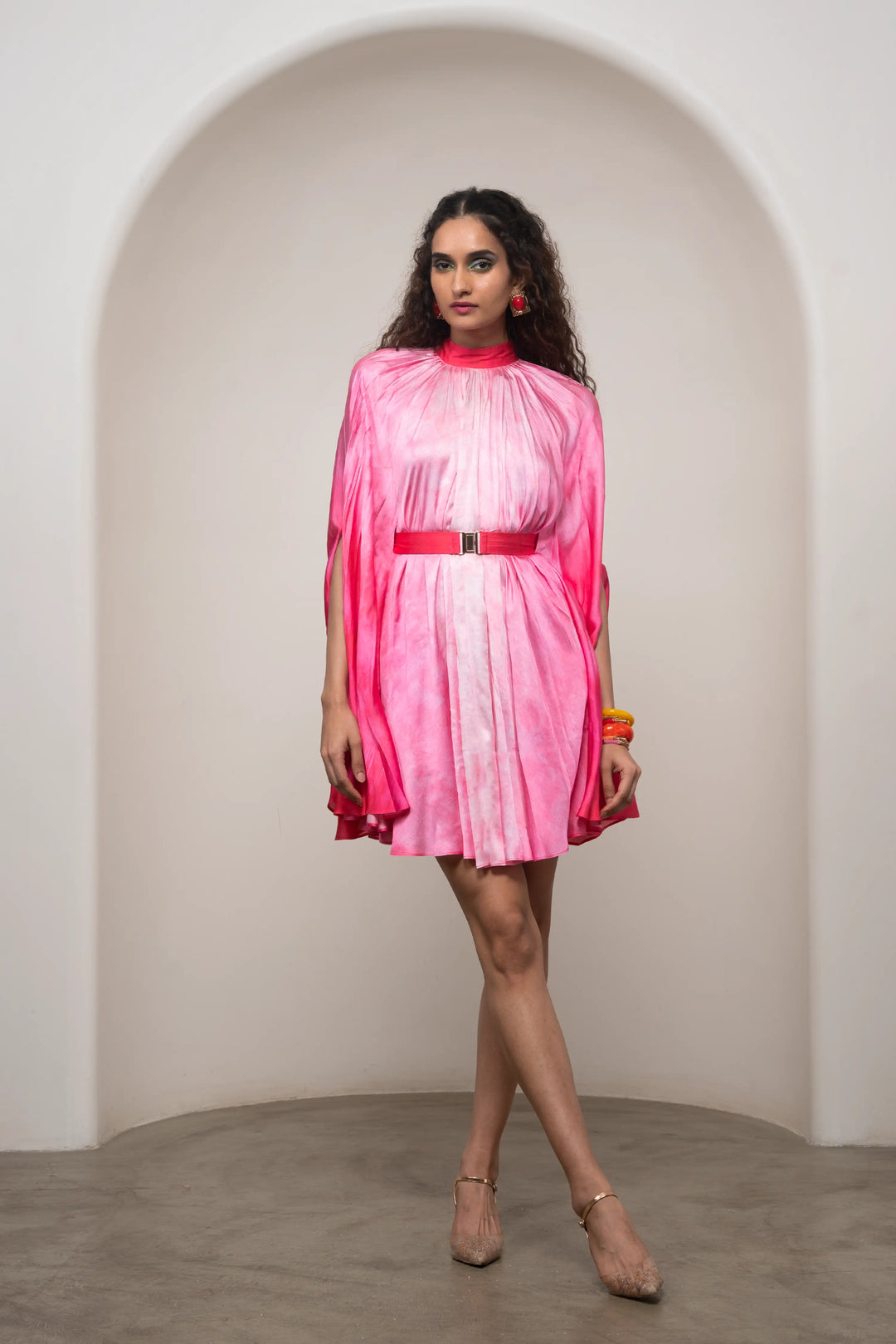 Lila Cape Dress