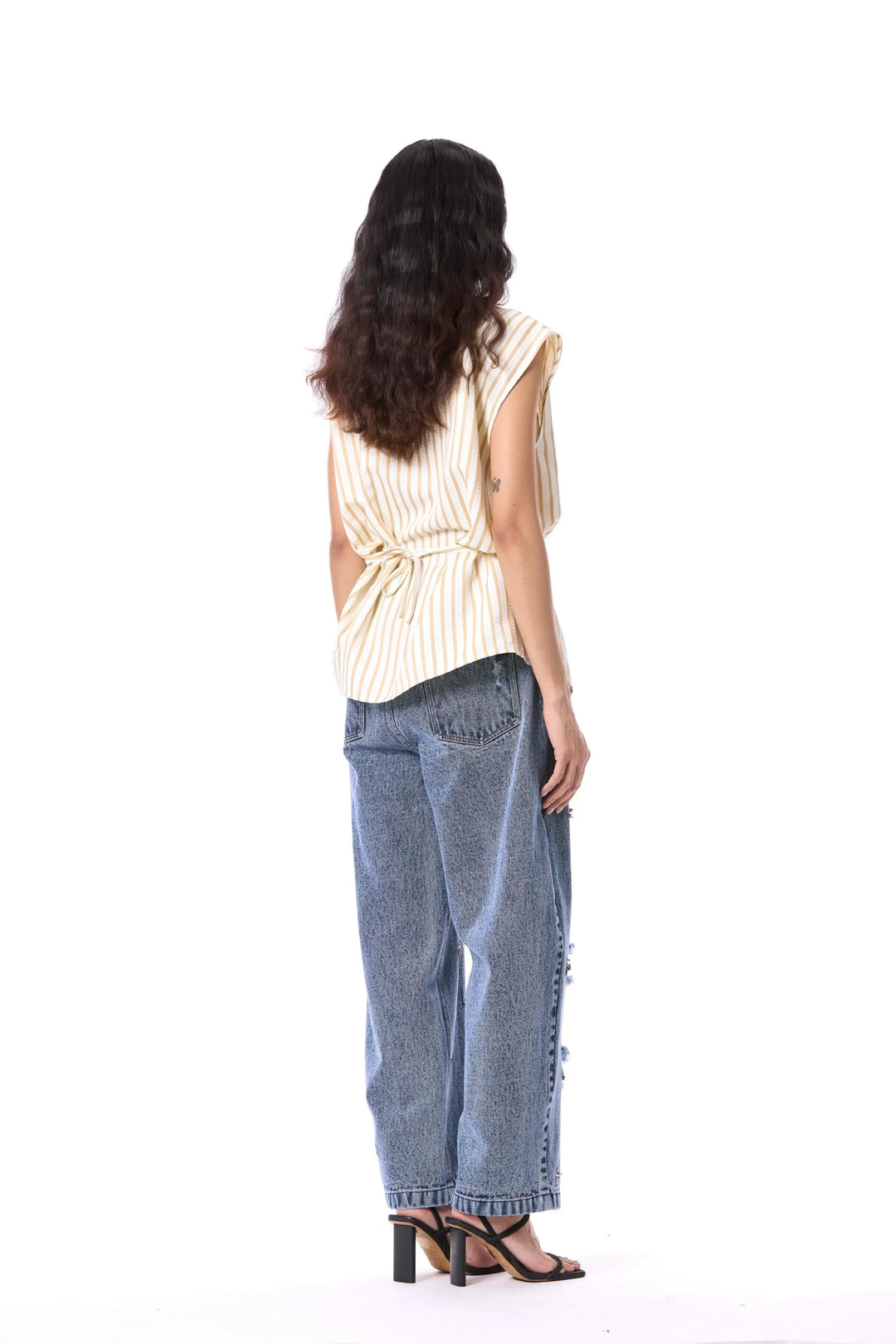'Electric Void' Embellished Top