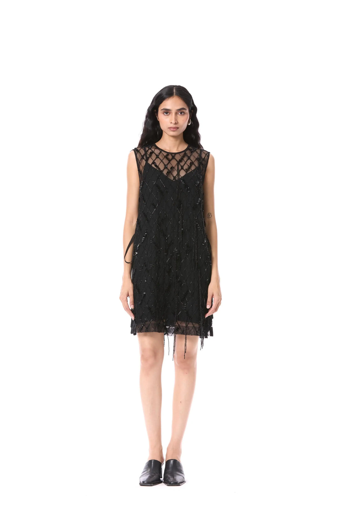 'Rhomelle' Embellished Dress