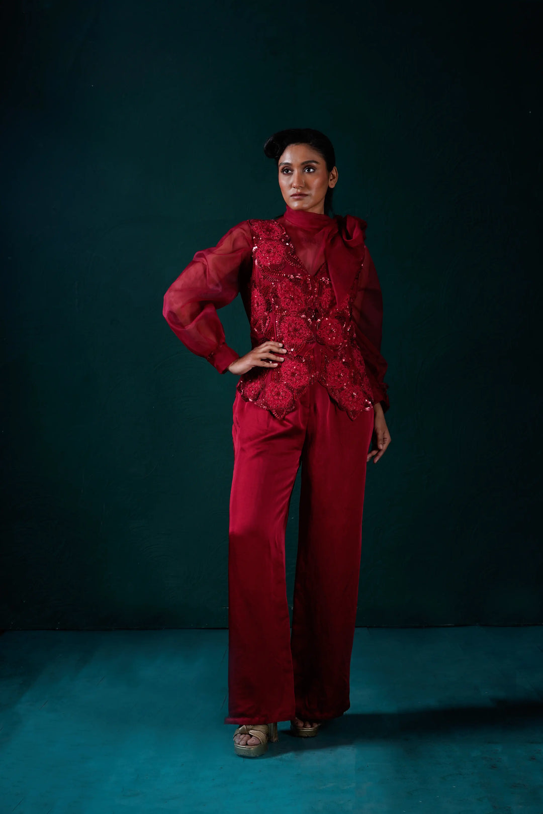 Rosethorn Jacket with shirt and pant