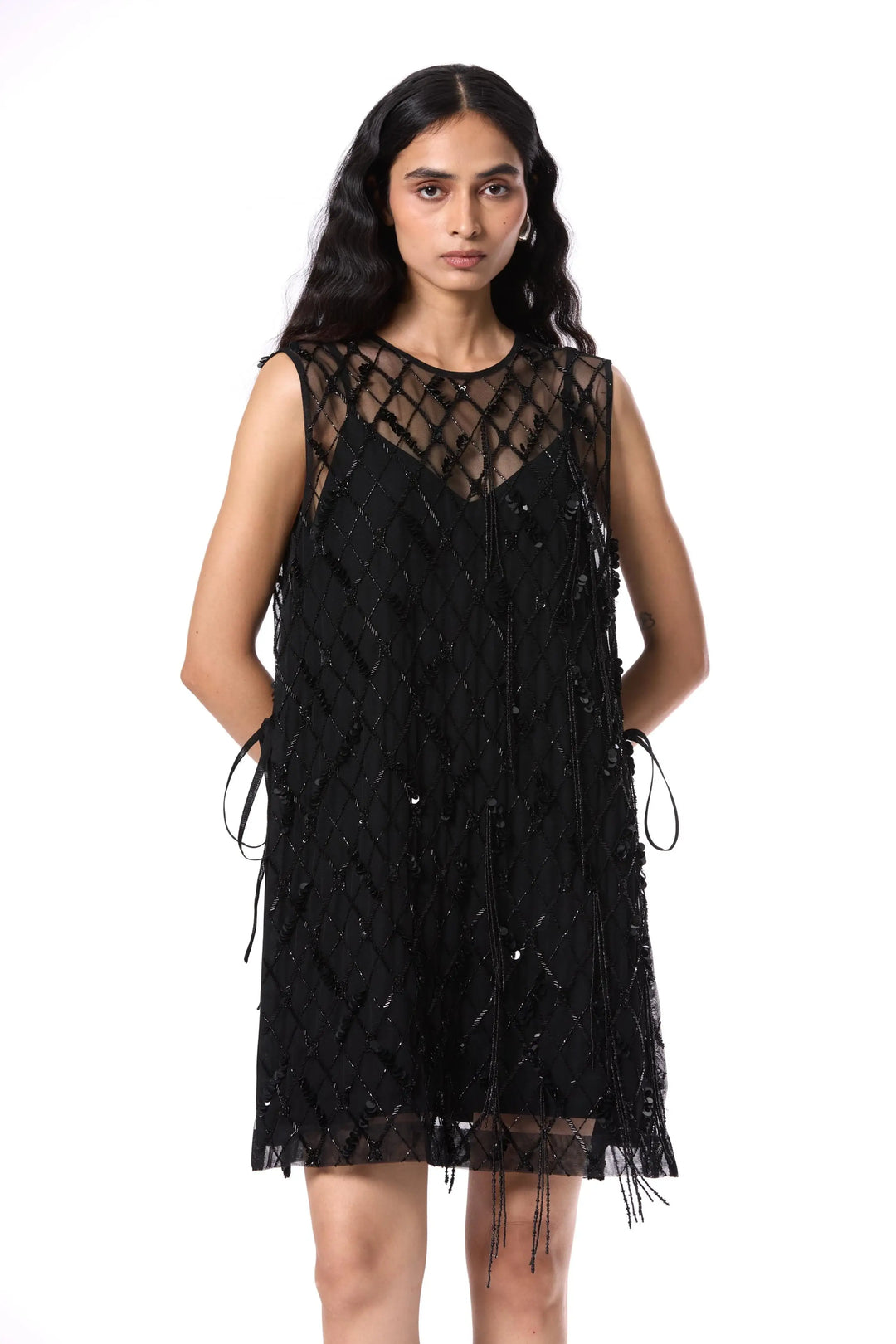 'Rhomelle' Embellished Dress