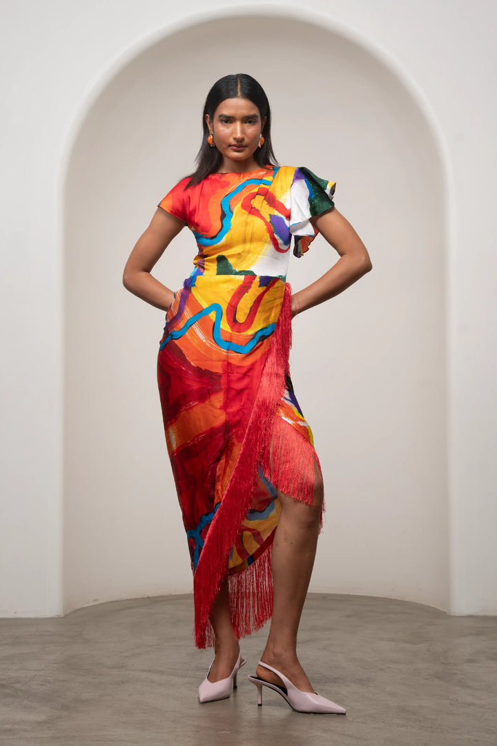 Ruel Crossover Dress