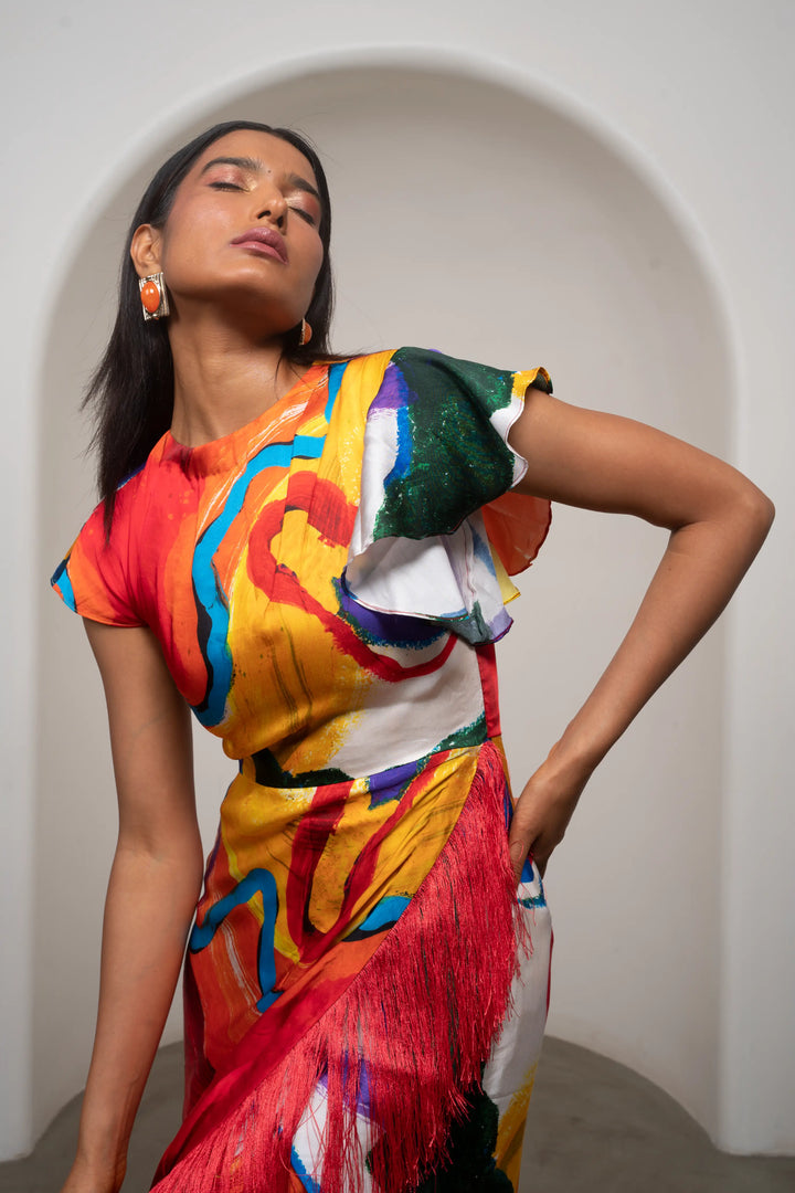 Ruel Crossover Dress