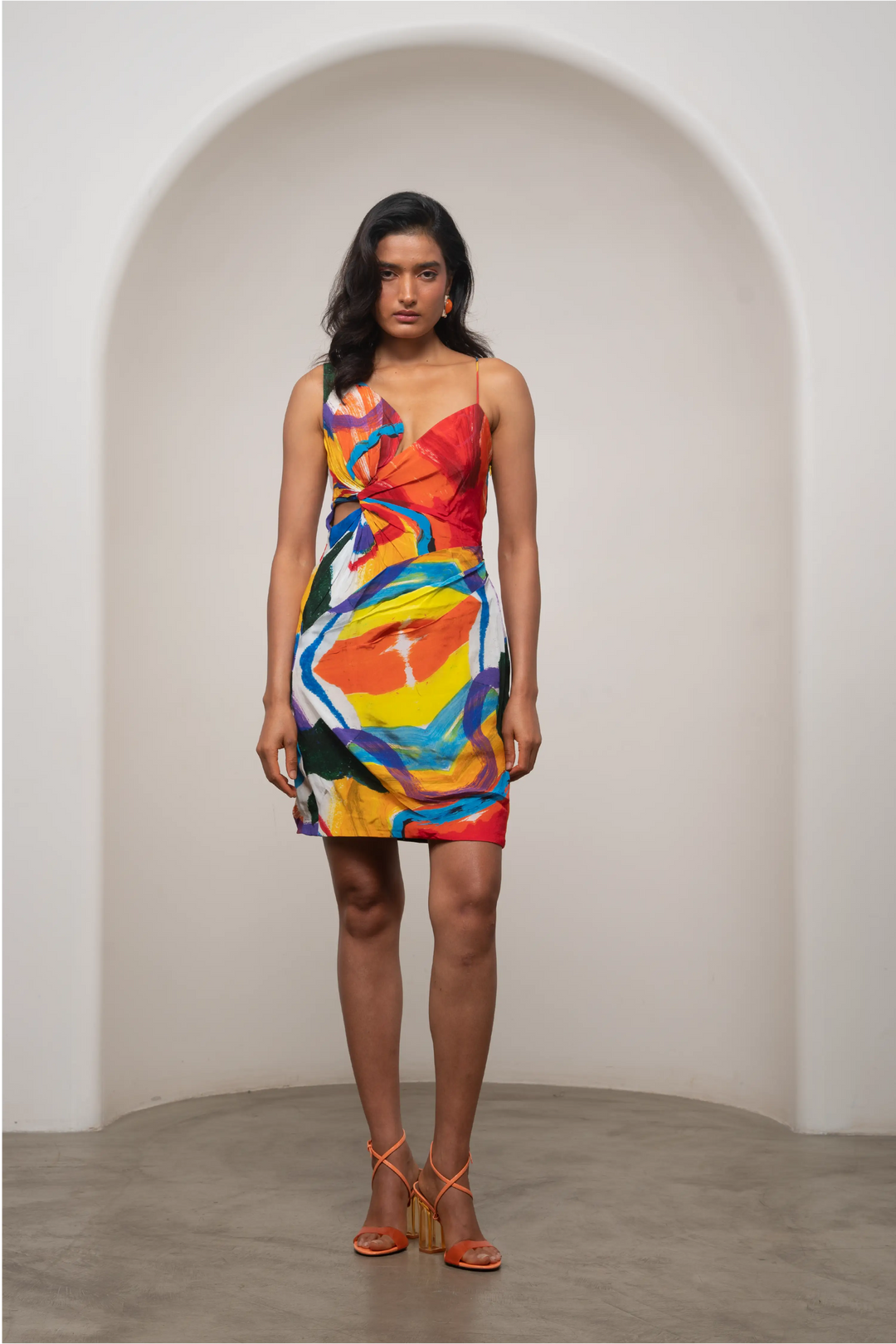 Ruel Draped Mini Dress