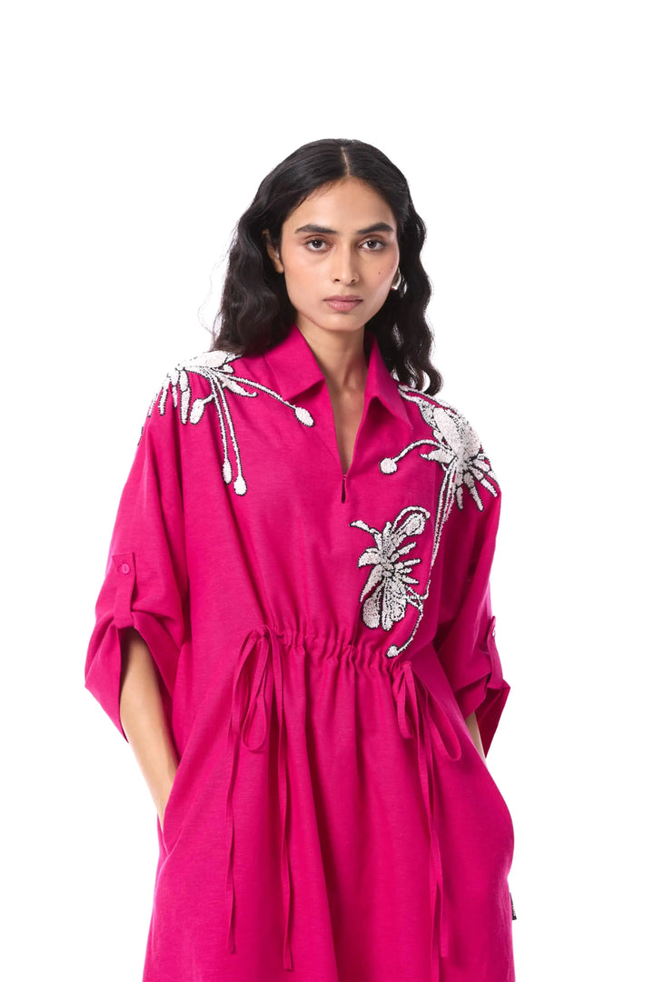 'Aviva' Embellished Dress