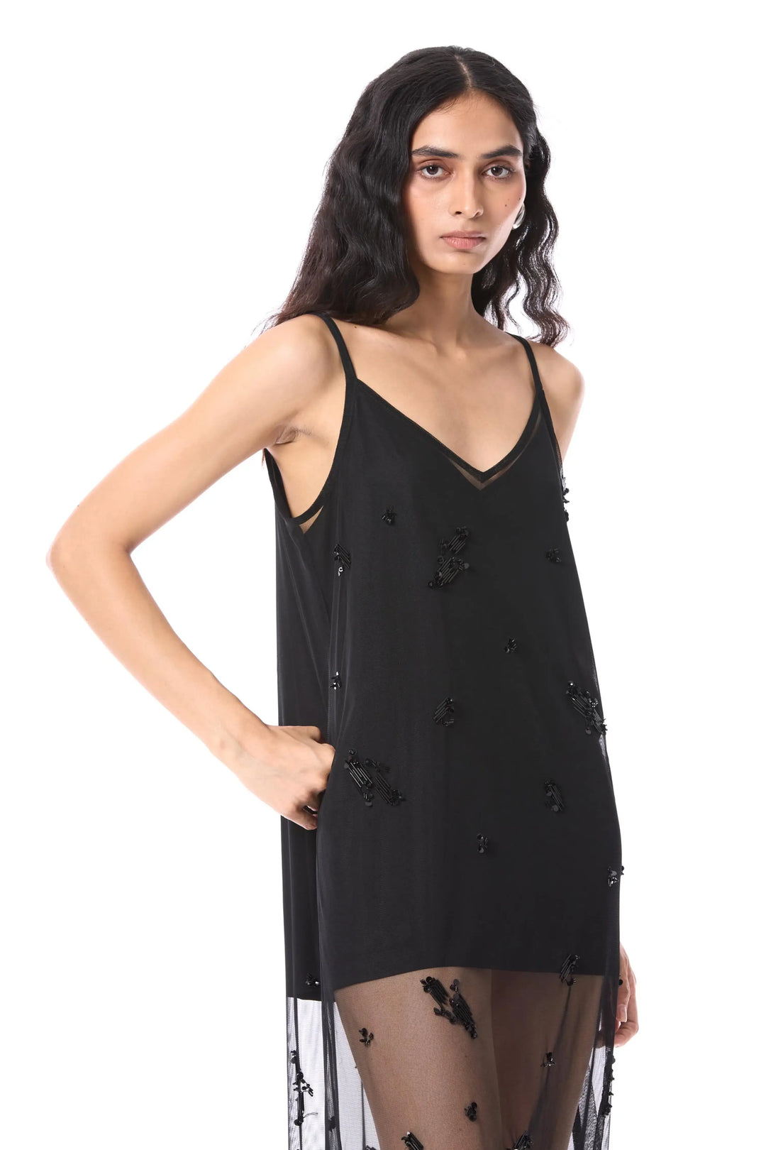 'Portia' Embellished Dress