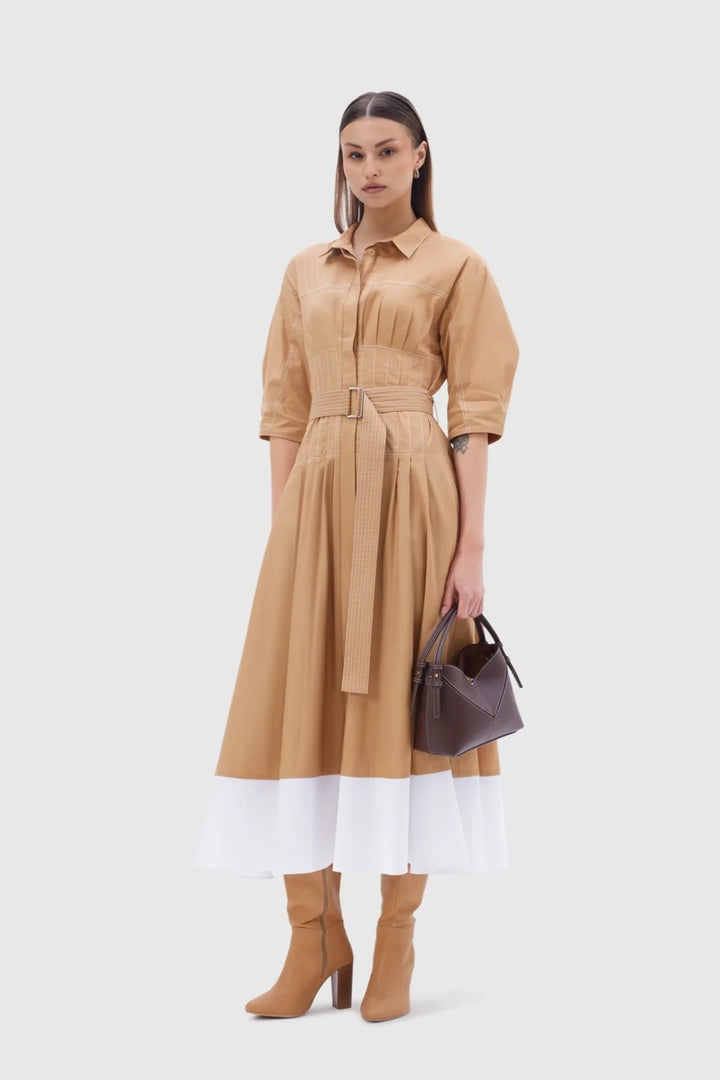 Capri Dress - Beige