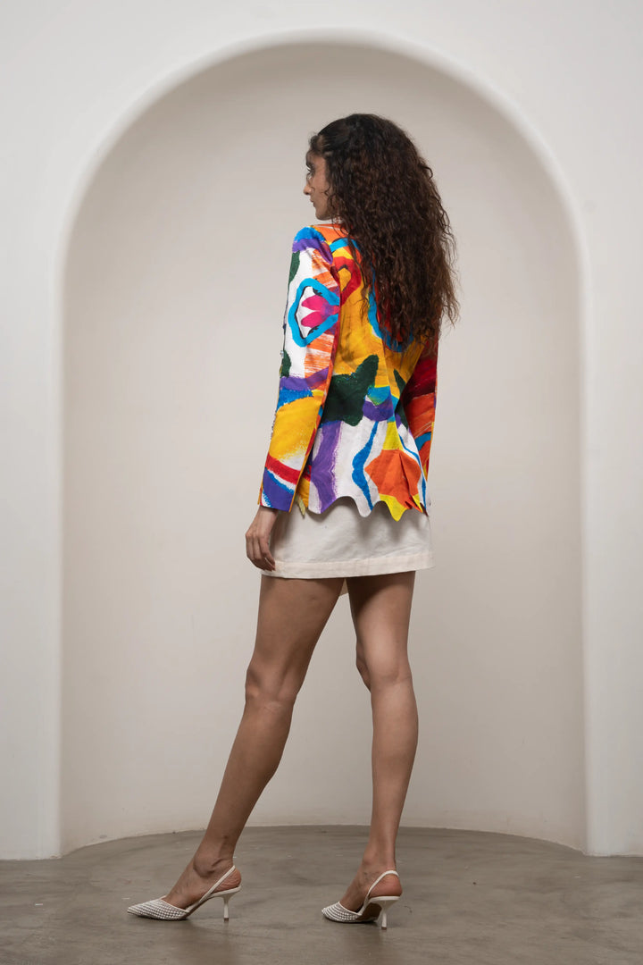 Ruel Wavy Blazer Set