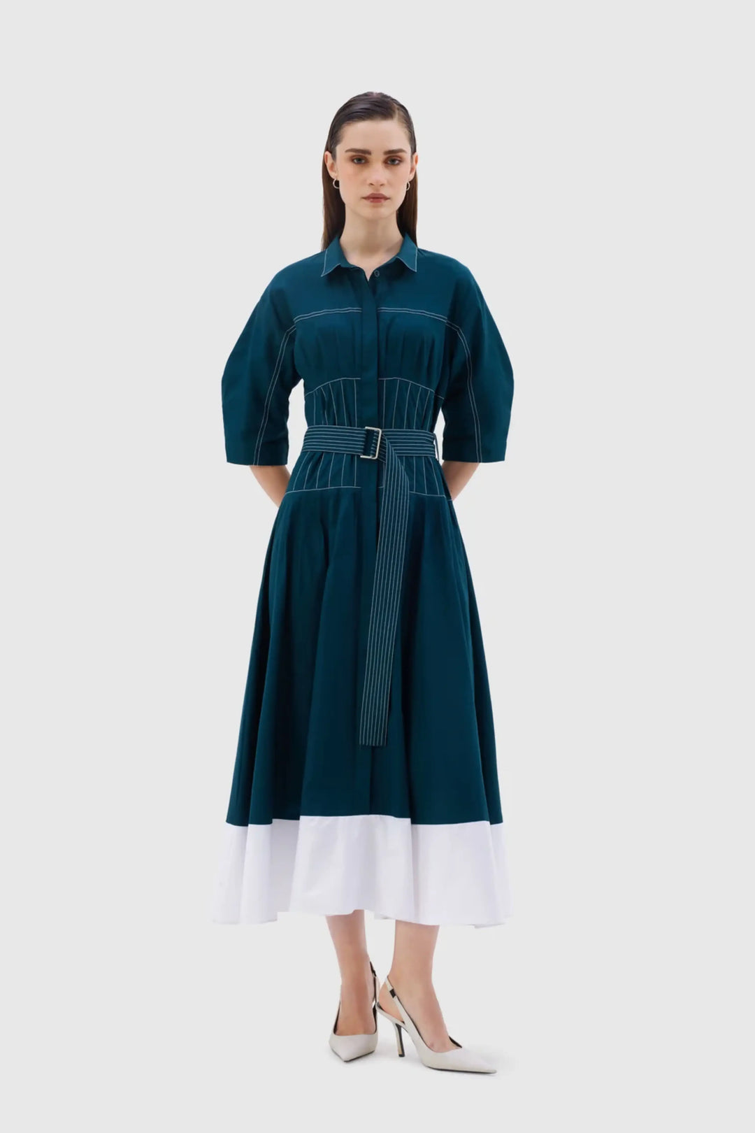 Capri Dress -  Teal