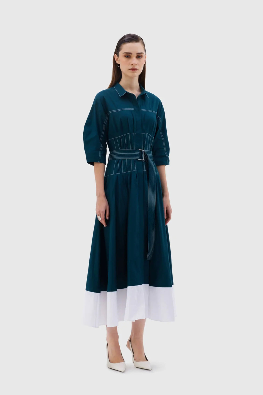 Capri Dress -  Teal