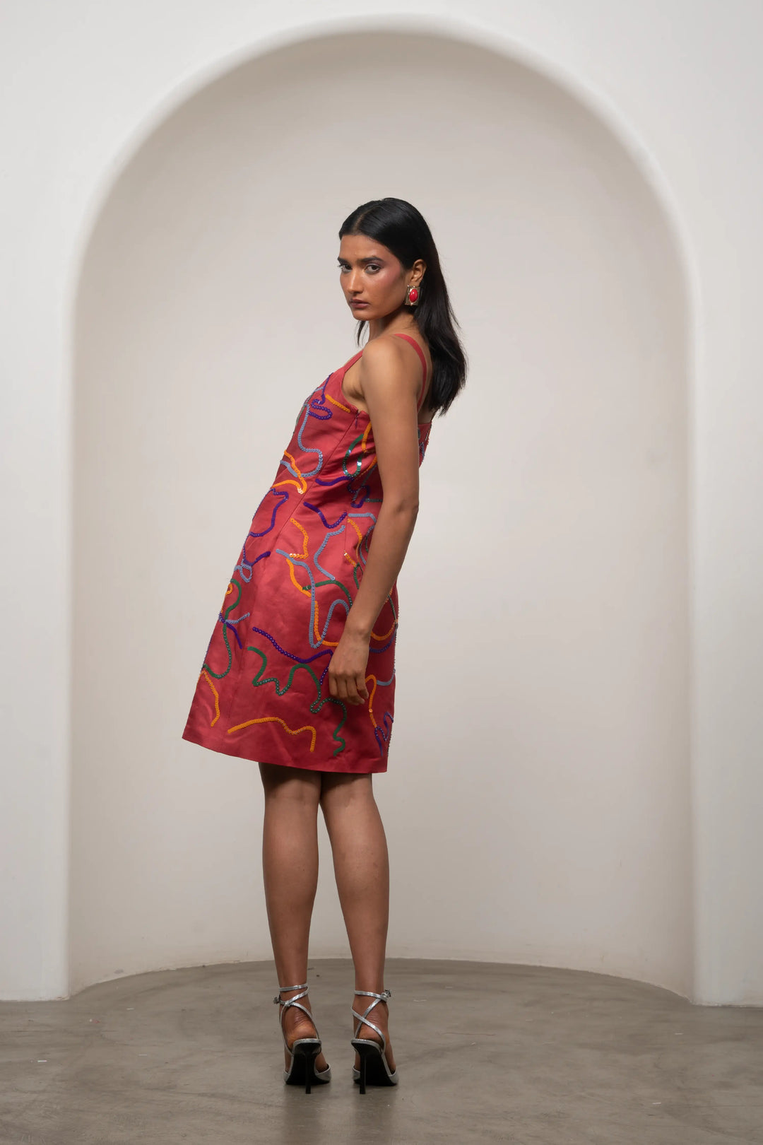 Sena Embroidered Dress
