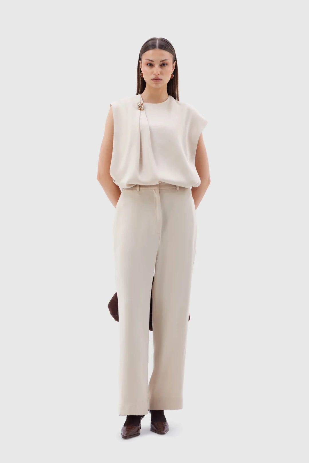 Perla Co-ord Set -  Faun
