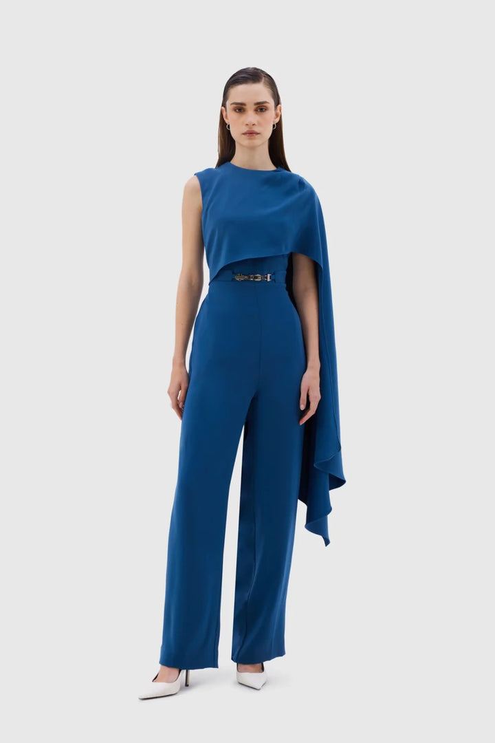 Amara Jumpsuit - Prussian Blue