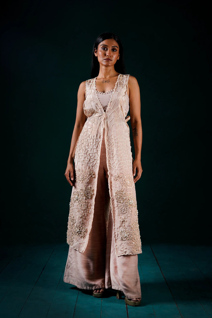 "Liora" Jacket with bustier and pants