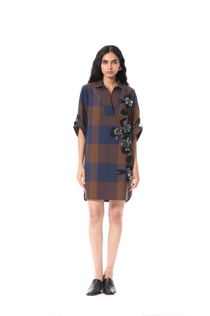 'Soft Briar' Embellished Dress