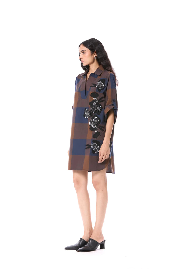 'Soft Briar' Embellished Dress