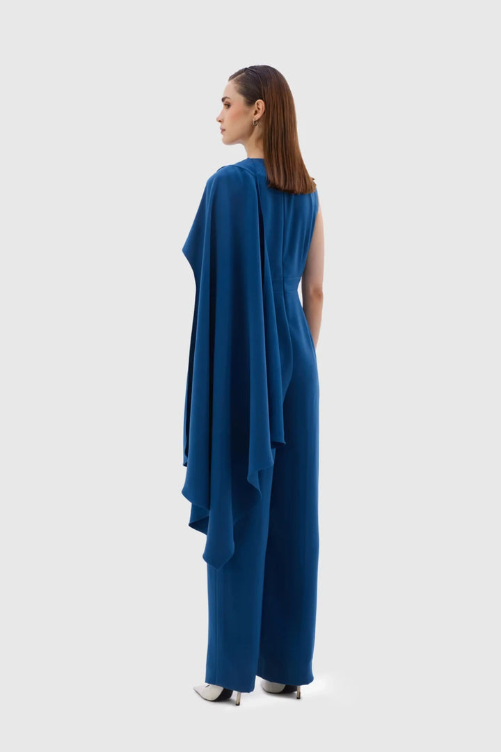 Amara Jumpsuit - Prussian Blue