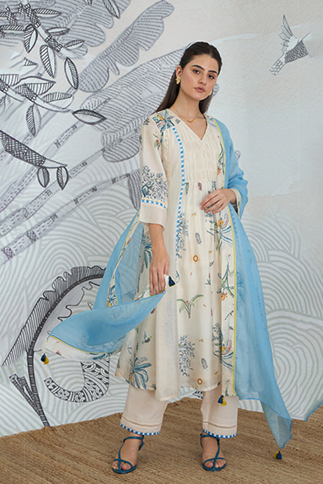 JUNGLE ANARKALI SET