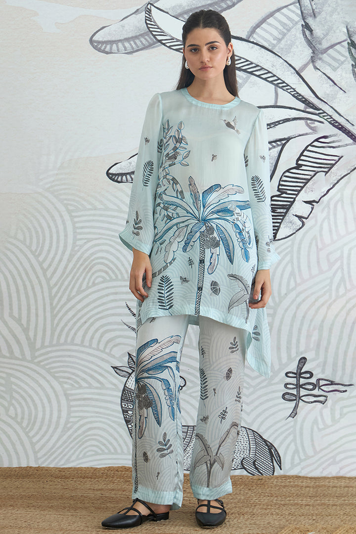 POWDER BLUE CO-ORD SET
