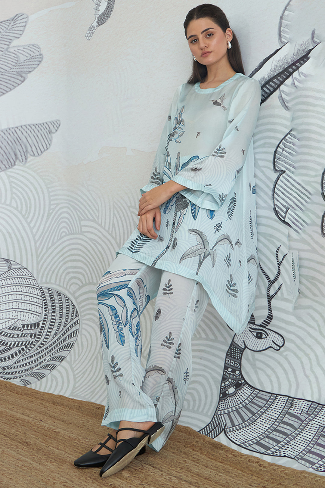 POWDER BLUE CO-ORD SET