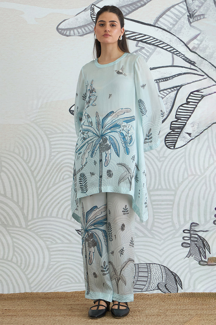 POWDER BLUE CO-ORD SET