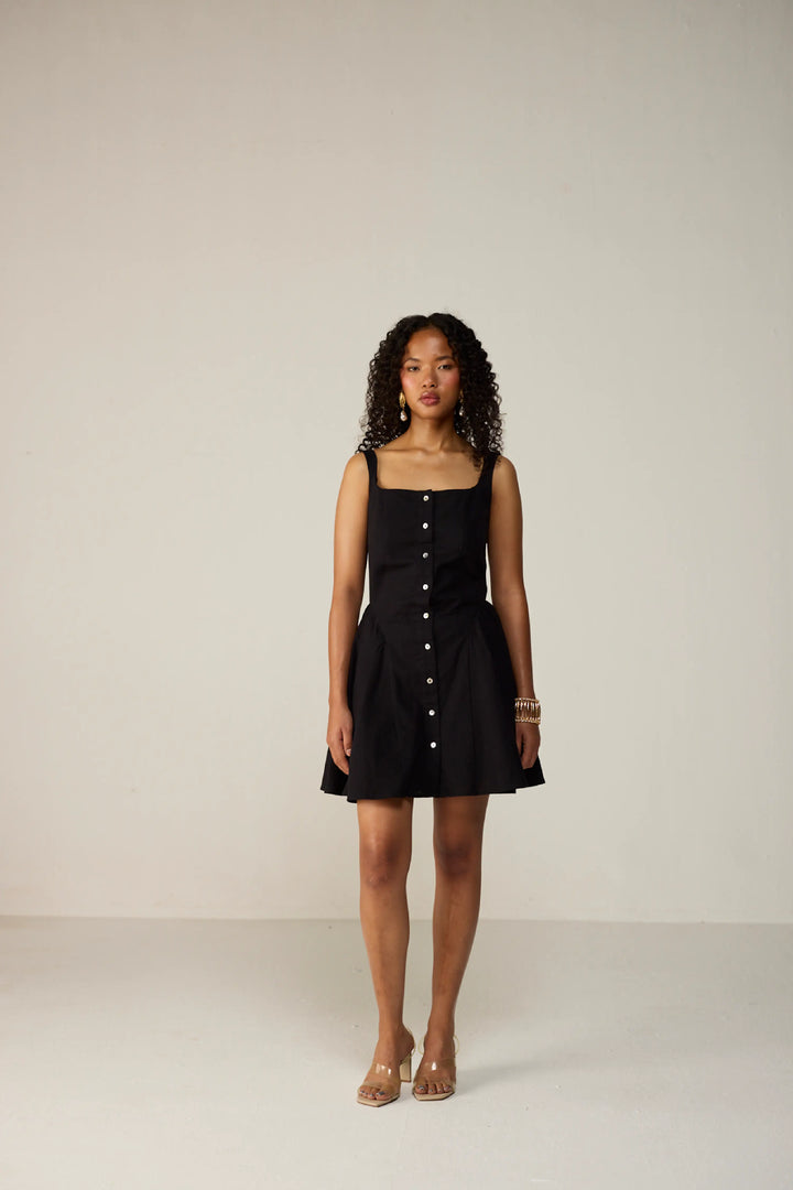 Leya Mini Dress Black