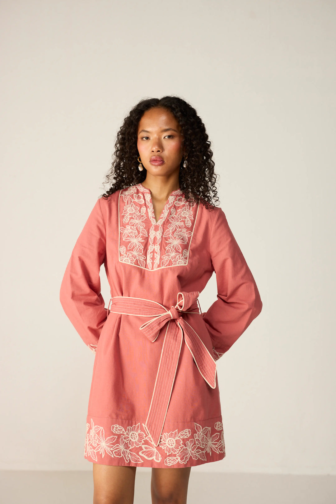 Roselle Mini Dress Pink