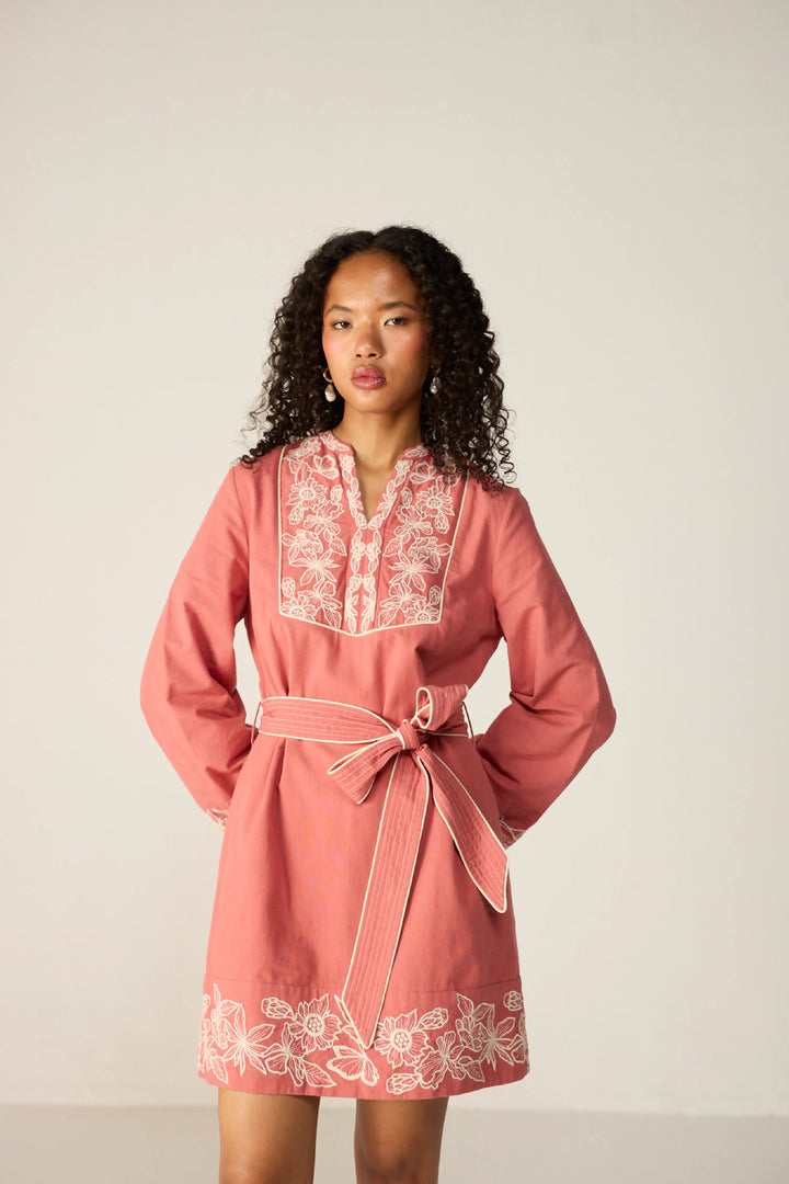 Roselle Mini Dress Pink