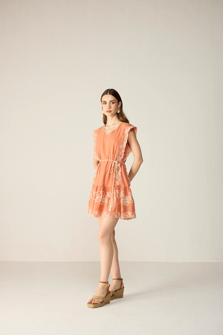 Naomi Mini Dress Orange