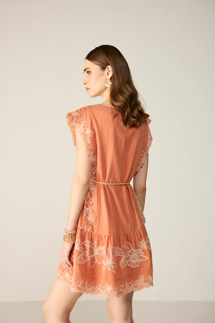 Naomi Mini Dress Orange