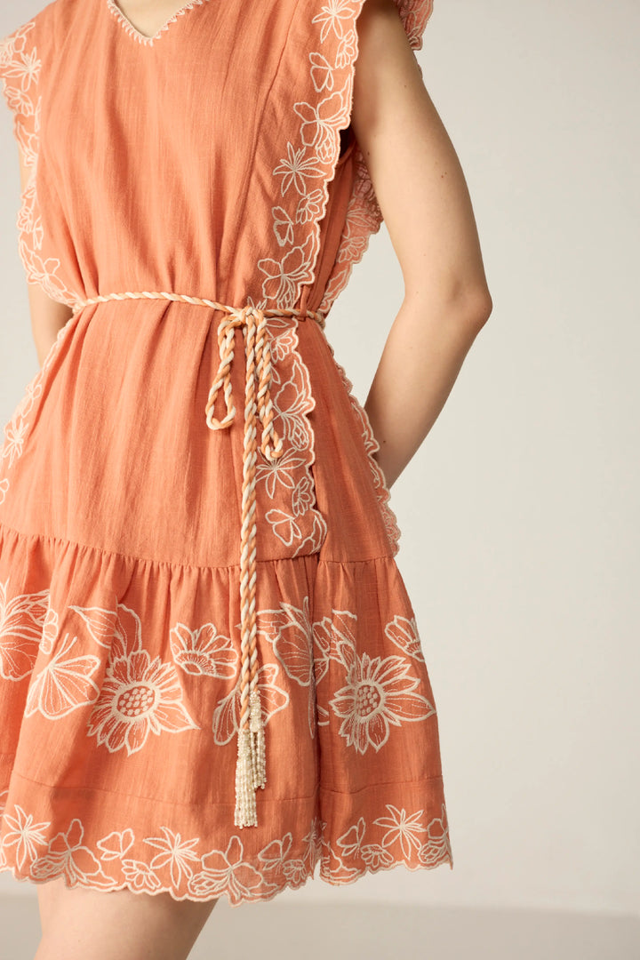 Naomi Mini Dress Orange