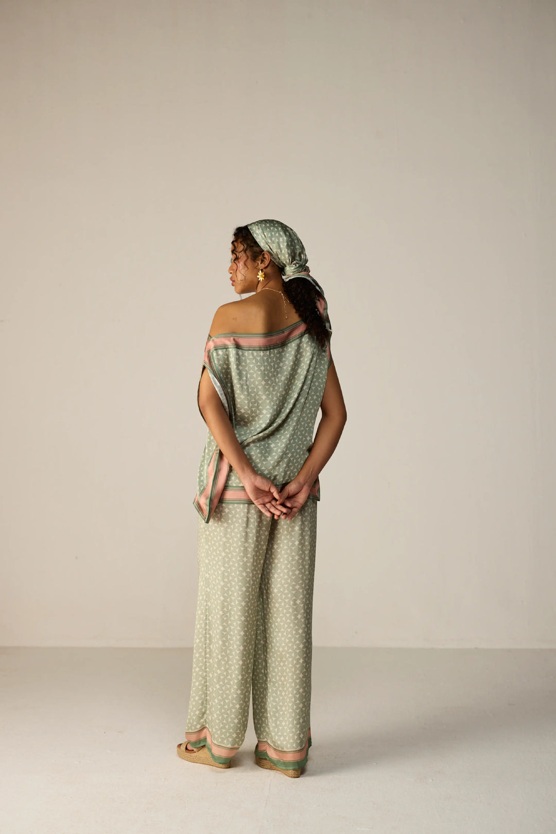 Freya Top Co-ord Set Green