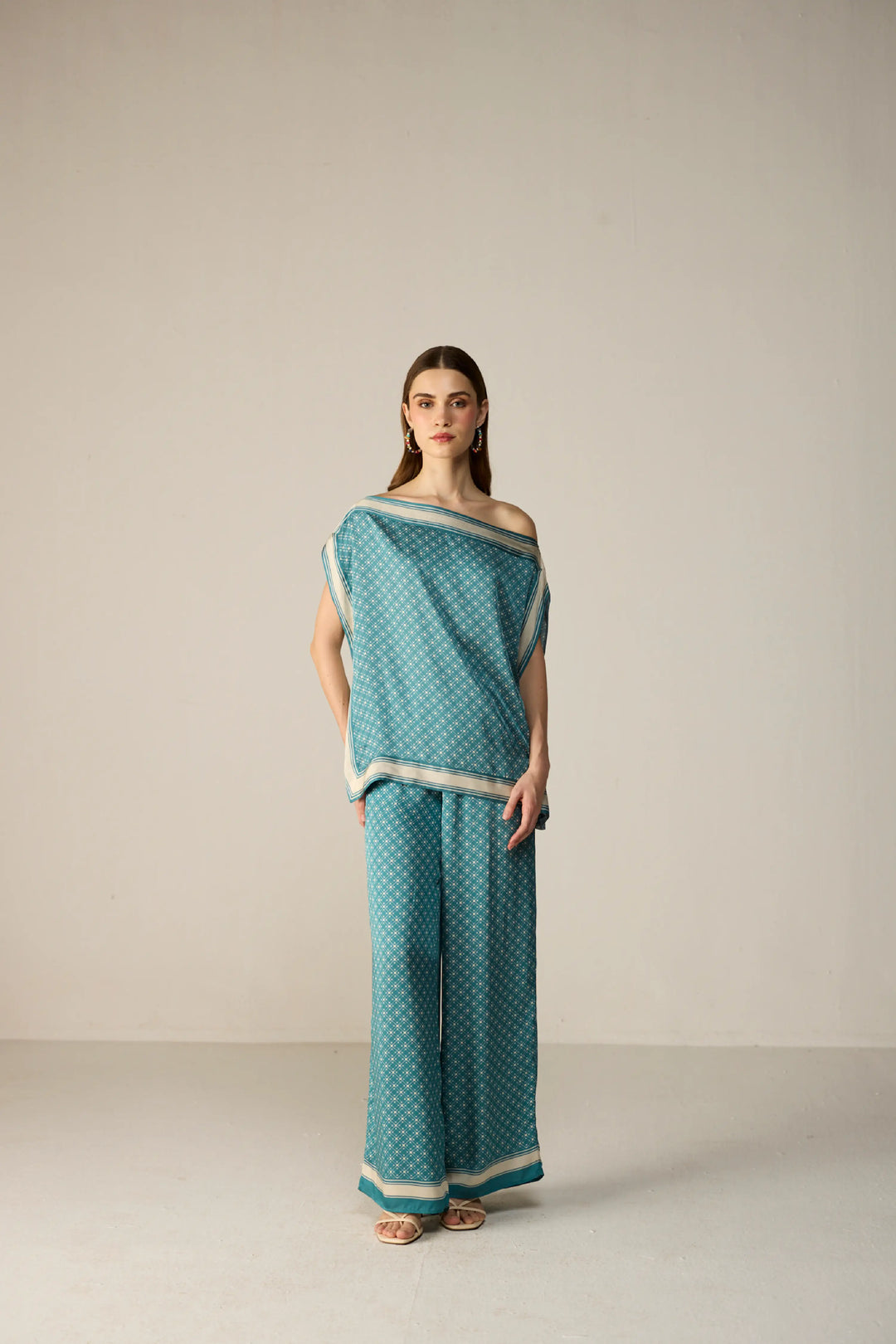 Freya Top Co-Ord Set Teal