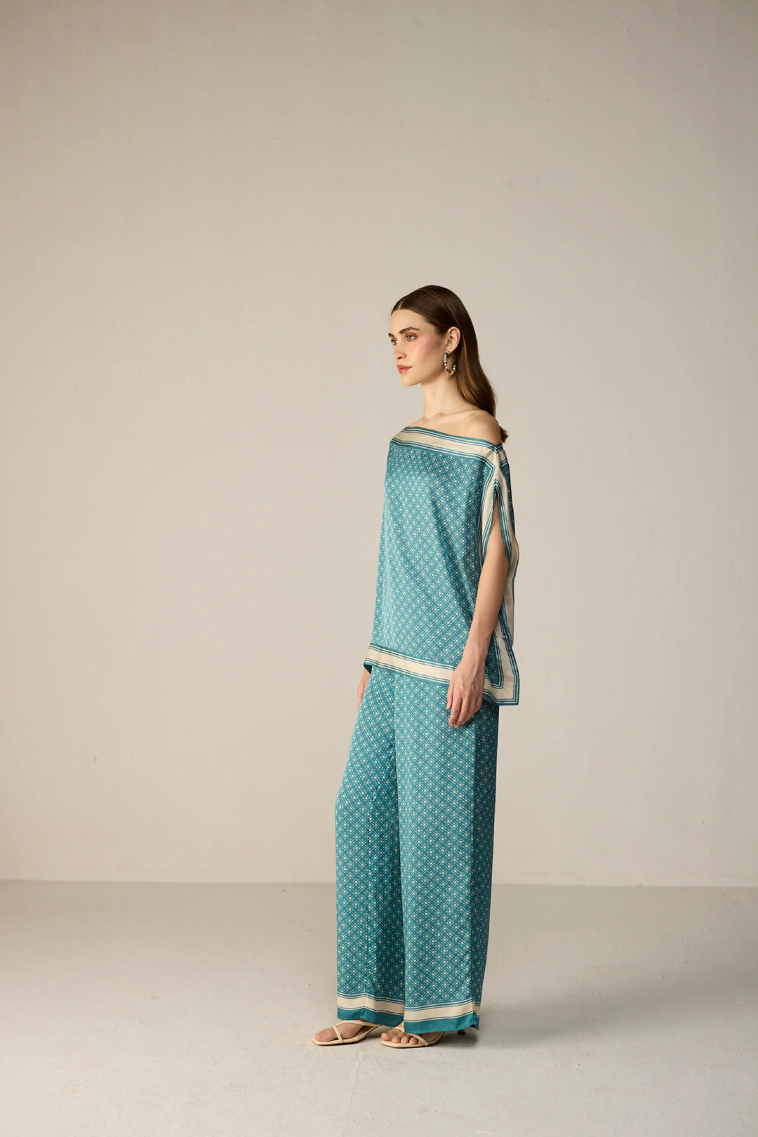 Freya Top Co-Ord Set Teal